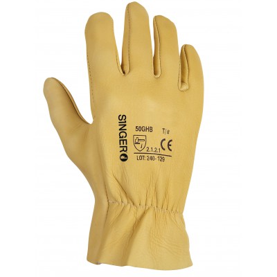 Gants Cuir Hydrofuge Doublés Froid Espuna 27290